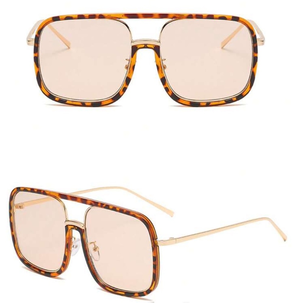 Tortoise Shell Square Sunglasses